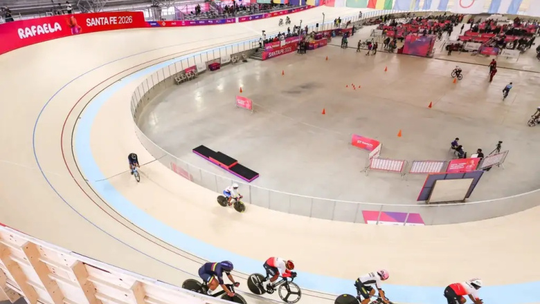 El Velódromo de Rafaela suma competencias y evaluaciones de alto rendimiento