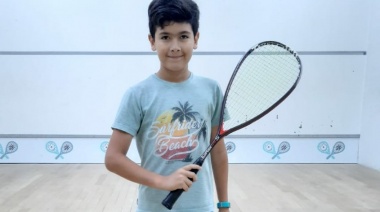 Nicolás Sardi representará a Salta en el Sudamericano Juvenil de Squash