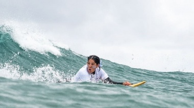 Zoe Giannini y Georgina Melatini, las más destacadas en el Mundial de Surf Adaptado