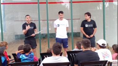 Dream Squash llevo adelante una clínica en San Miguel del Monte