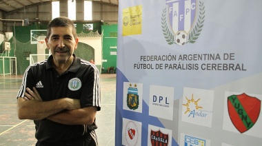 Luis Bongianino, el enamorado del trabajo y la superación de los futbolistas con parálisis cerebral