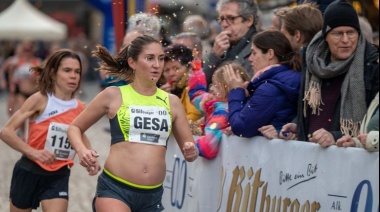 Un bebe llega al mundo en modo runner: atleta alemana corrió una “San Silvestre” embarazada de cinco meses