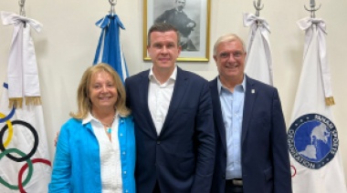 El presidente de la Agencia Mundial Antidopaje visitó el Comité Olimpico Argentino