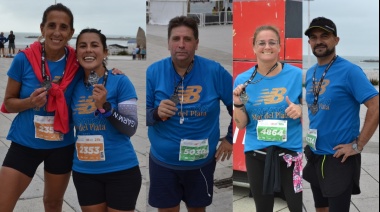 La maratón de Mar del Plata, una experiencia en que la brisa del mar jugó con la sonrisa de los atletas