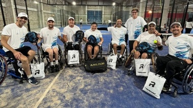 El padel adaptado evoluciona: en España se hará el primer Mundial y Argentina estará presente