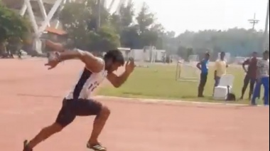 ¿Apareció la bruja del 71 en el campeonato indio de atletismo? Casi todos sus competidores salieron disparados por la presencia del control antidopaje