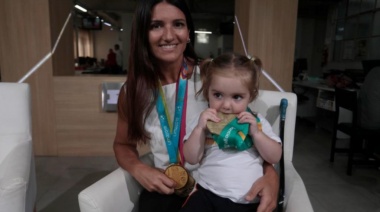María Lis García Calderón, la mejor pelotari de Argentina entre el bullying y la maternidad