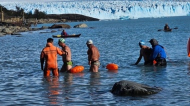 El coro de los valientes en el escenario de hielo