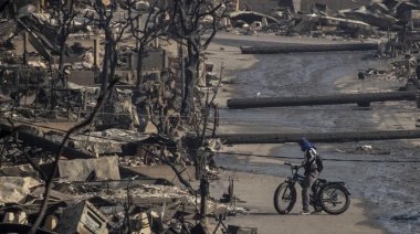 Flama olímpica vs. fuego real