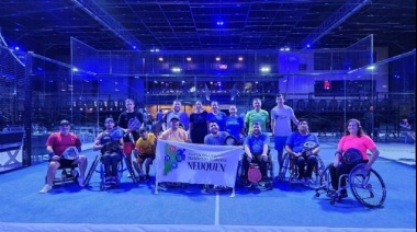La élite del pádel adaptado llega a Neuquén para un torneo sin precedentes