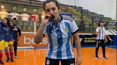 Luciana Natta, la jugadora que gambeteó barreras hasta llegar a la élite del futsal