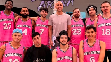 Manu Ginóbili unió el deporte y el streaming en una noche única