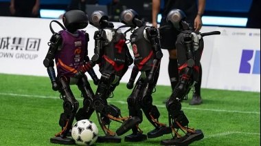 Robots en la cancha: el fútbol del futuro ya comenzó en China