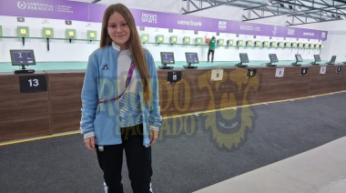 Josefina Mella disparó directo a la gloria. ¡Bronce en Asunción 2025!