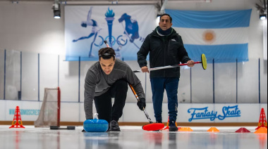 El curling comienza a escribir su historia en la Argentina