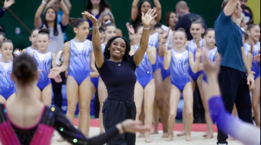 Simone Biles en Buenos Aires: “Romper el estigma sobre la salud mental es más importante que ganar medallas”