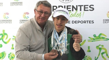 El impulso imparable de Alejo Pérez Esquivel en la natación adaptada