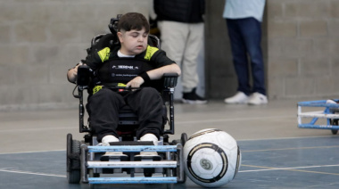 Nicolás Quikuen, corazón y entrega en un plantel de powerchair que hizo historia