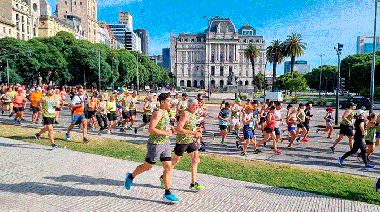 El corazón de Buenos Aires late al ritmo de la San Silvestre