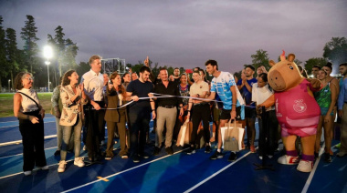 Venado Tuerto ya cuenta con una de las pistas de atletismo más modernas del país