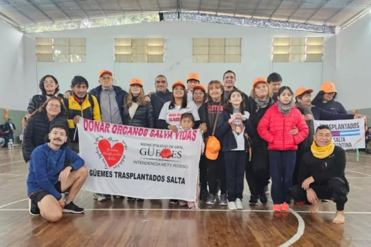 El deporte como motor de vida: Salta celebró el primer encuentro provincial de personas trasplantadas