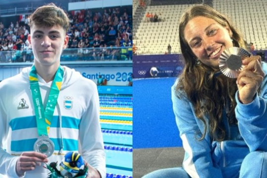 La historia llama: Ulises Saravia y Juana Castellaro portarán la bandera argentina en Asunción 2025