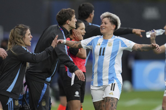 El gol que empujó a la Argentina a lo más alto. ¡Entre las mejores del continente!