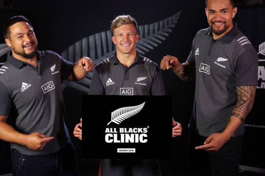 Los All Blacks aterrizan en Argentina con clínicas formativas de la mano de una empresa cordobesa