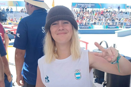 Ailín Arzúa rumbo a Asunción 2025: el skate argentino tiene quien lo represente