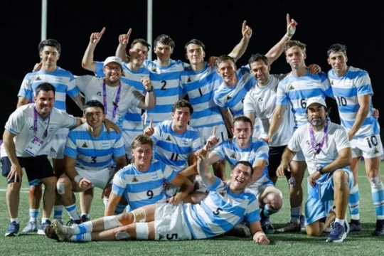 Los fabulosos rugbiers: Argentina alcanza el oro en Asunción 2025
