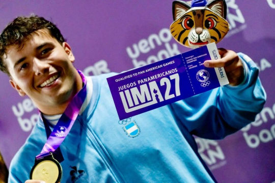 Tomás Olivera y su martillo de fuego golpean el oro en Asunción 2025