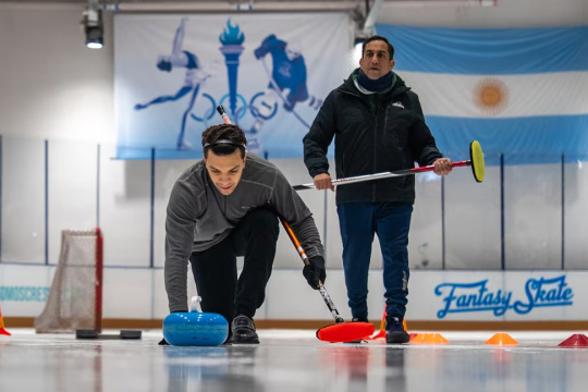 El curling comienza a escribir su historia en la Argentina