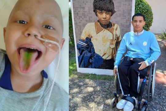 Le dijeron que no volvería a caminar, pero aprendió a volar en una silla de ruedas: la historia de Bautista Sanabria