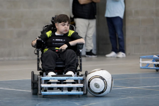 Nicolás Quikuen, corazón y entrega en un plantel de powerchair que hizo historia
