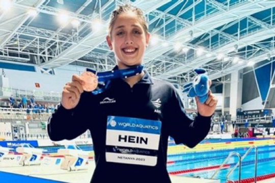 Agostina Hein, la marea que ya empuja a la natación argentina hacia otra dimensión