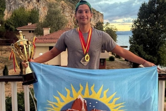 Entrenar lejos para llegar más alto, el camino olímpico de Matías Díaz