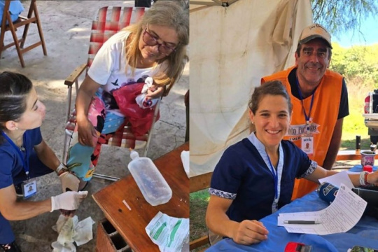 Paula Pareto volvió a dar el ejemplo fuera del deporte