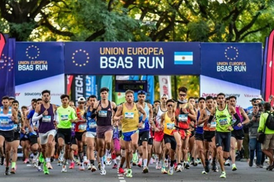 Una fiesta que se corre: vuelve la Buenos Aires Run de la Unión Europea