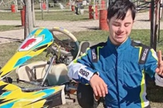 Lucas Tomasi: coraje, velocidad y una historia que inspira