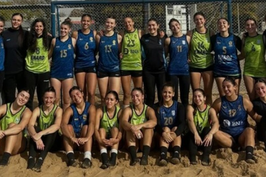 Argentina ya conoce su hoja de ruta para el Mundial de Beach Handball 2026