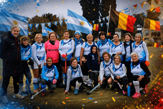 A los 65, a los 70 y con el corazón intacto: el viaje de un equipo que nunca dejó de soñar. ¡Bélgica las espera!