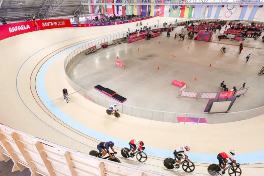 El Velódromo de Rafaela suma competencias y evaluaciones de alto rendimiento